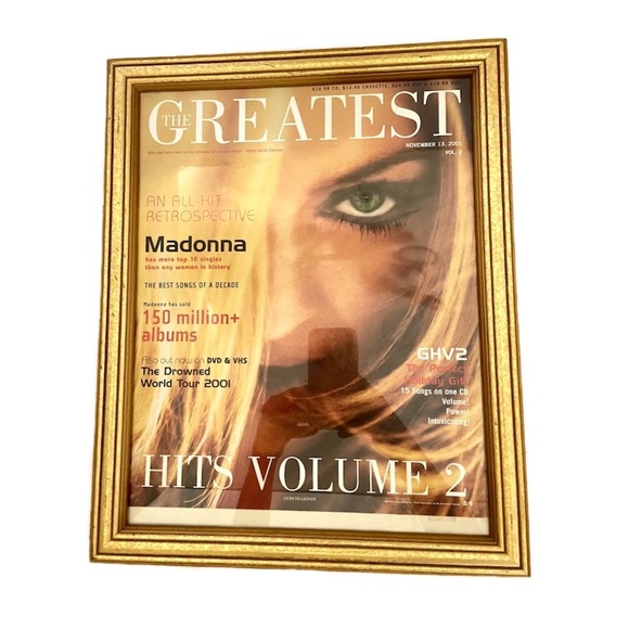 Madonna 2001 Framed Photo - Picture 2 of 8